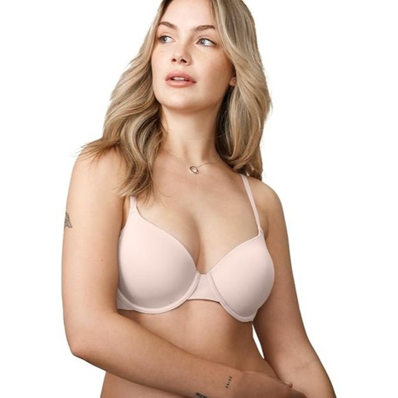 Wonderbra E1550 Underwire Bra-Blush Cosmetic-36C NWT - Picture 1 of 5